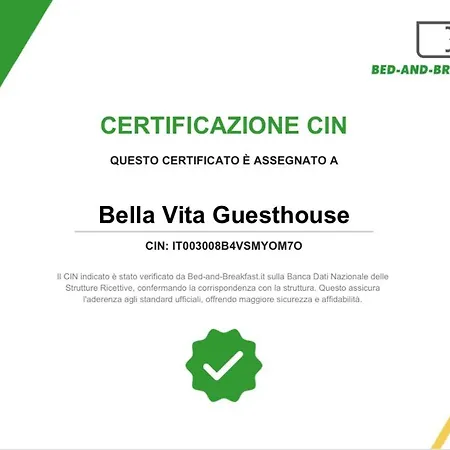 Frühstückspension Bella -parcheggio Privato Interno