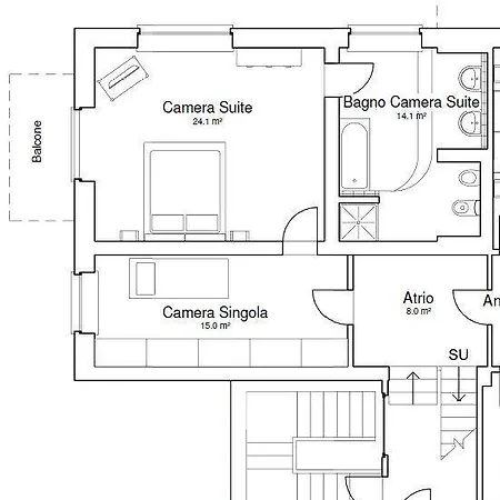 Alojamento de Acomodação e Pequeno-almoço Bella -parcheggio Privato Interno Arona